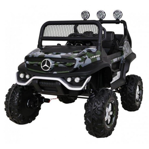 Mercedes Benz Unimog elektromobilis vaikui 4x4 12V 140W